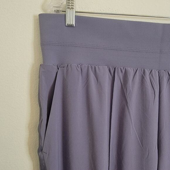 Athleta Nolita Wide Leg Pant Sz 18 NWT $98 Lavender Tempest Violet Athleisure - Picture 6 of 14